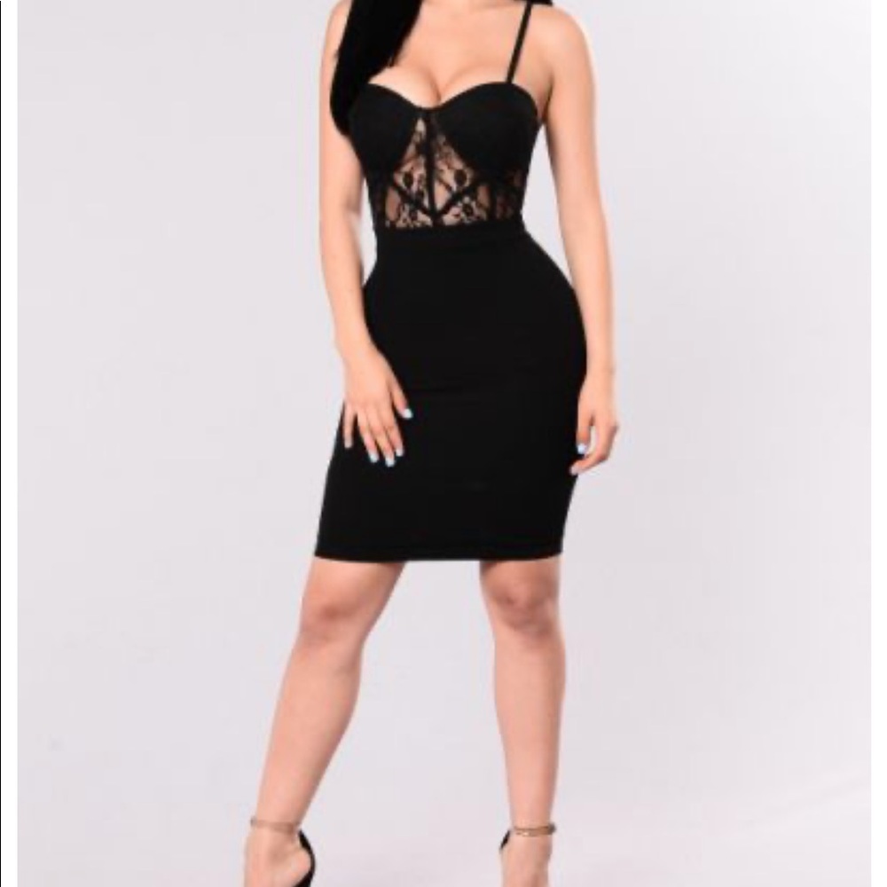 Fashion Nova Black Dress